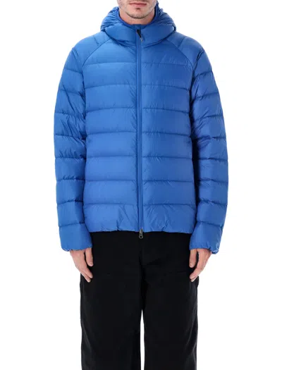 Pyrenex Arial Lightweight Hooded Down Jacket In Blue