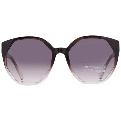 Frye 53311fco001 Smoke Oval Ladies Sunglasses 10260430.com Chrsmk In Pink