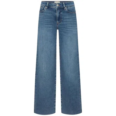 Frame Women's Le Slim Palazzo Jeans, Flip Raw After In Blue