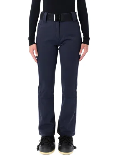 Goldbergh Pippa Belted Flared Ski Pants In Blue
