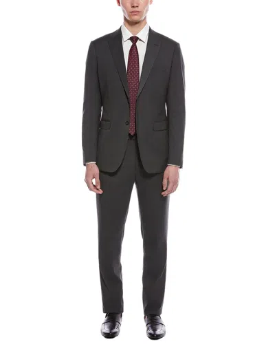 Zanetti 2pc Suit In Black