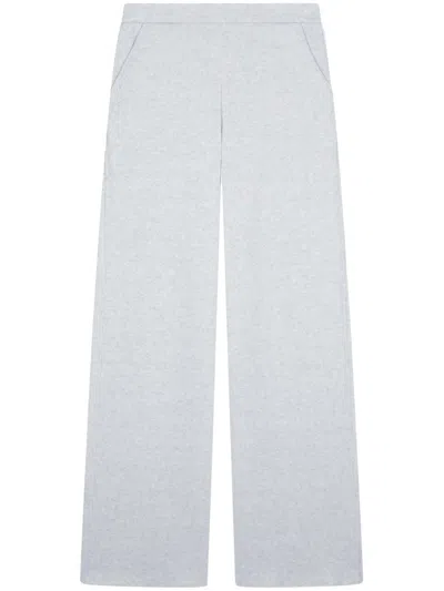 Dondup Tailored Straight Leg Trousers With Detailing In White