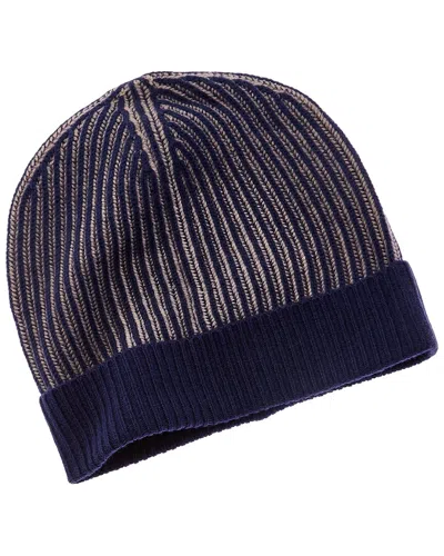 Portolano Wool Beanie In Blue