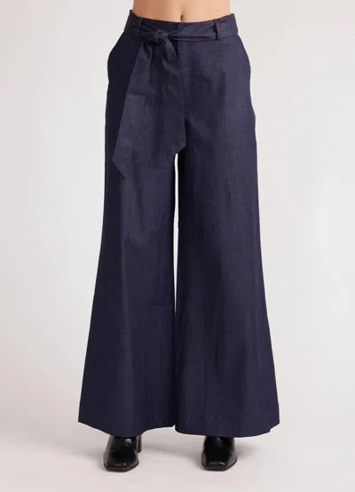 S'edge Harrison Pant In Ink Blue In Black