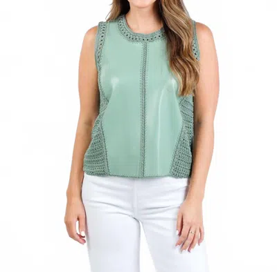 Melissa Nepton Women's Naru Tank Top In Green In Green