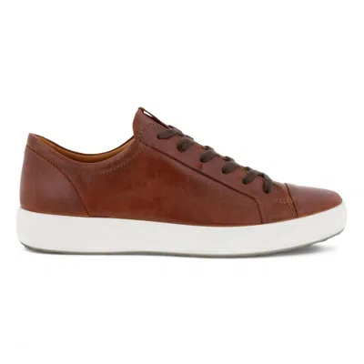 Ecco Men's Soft 7 Sneaker In Cognac In Brown