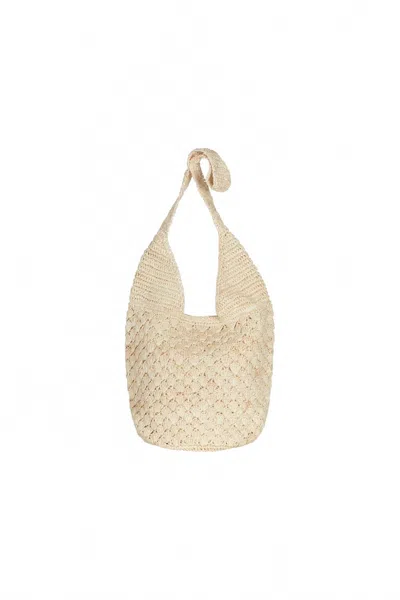 Florabella Women's Ibiza Hobo Bag In Bleach In Brown