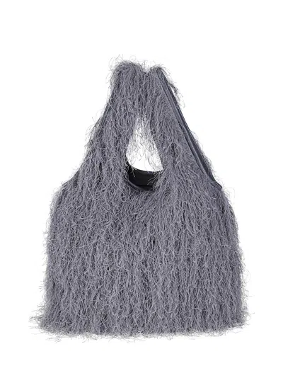 Dries Van Noten 00218-bw252-march171-2031 W.l.bag Handbags Grey In Gray