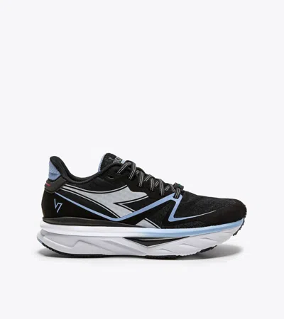 Diadora Women's Atomo V7000 Sneaker In Black White In Black