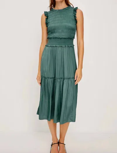 Rails Vivier Midi Dress In Lake In Green
