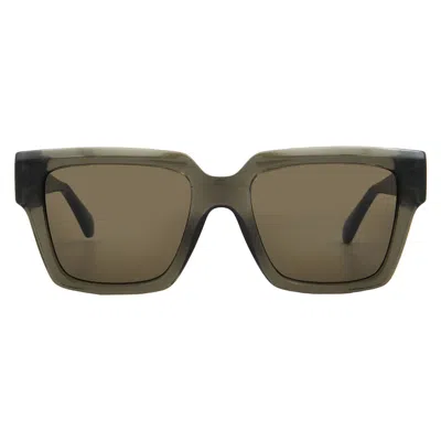 Ferragamo Pink Square Ladies Sunglasses Sf2014s 320 54 In Green