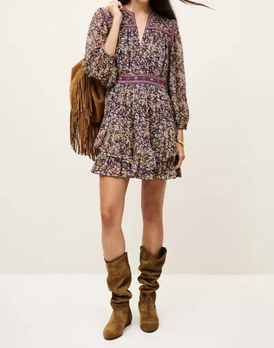 Ba&sh Loly Mini Dress In Violet In Purple