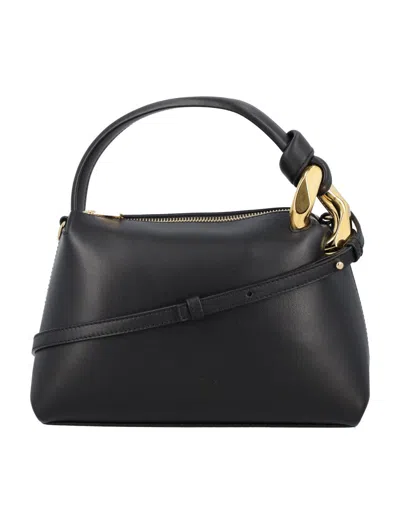 Jw Anderson J.w. Anderson The Jwa Corner Bag Small In Black