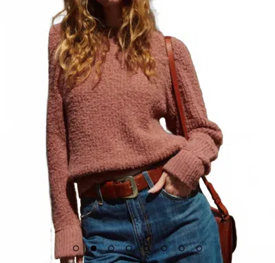 Nation Ltd Amal Sweater In Flush In Brown