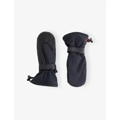 Perfect Moment Womens Black Davos Nylon Mitts In Black