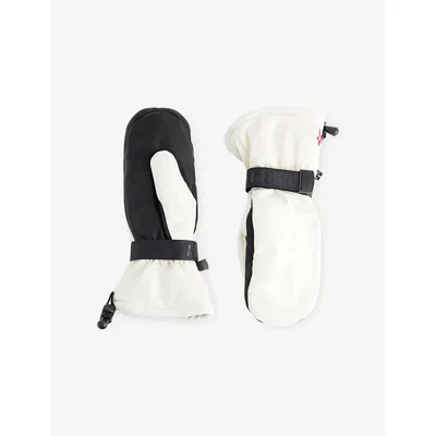 Perfect Moment Womens Snow White Davos Nylon Mitts In White