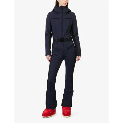 Goldbergh Womens 5635 French Blue Parry Regular-fit Softshell Ski Suit In Blue