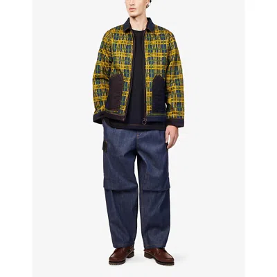 Carhartt Mens Nd Tartan Print  Wip X Nicholas Daley Modular Cotton Jacket In Multi