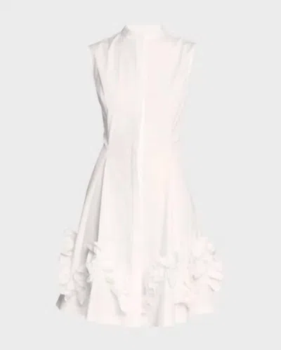 Lela Rose Women's Natalie Dress In White In White