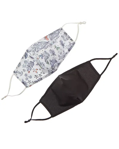 Marcus Adler Set Of 2 Cloth Face Masks In Blue