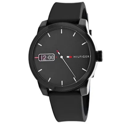 Tommy Hilfiger Men's Classic Black Dial Watch In Black