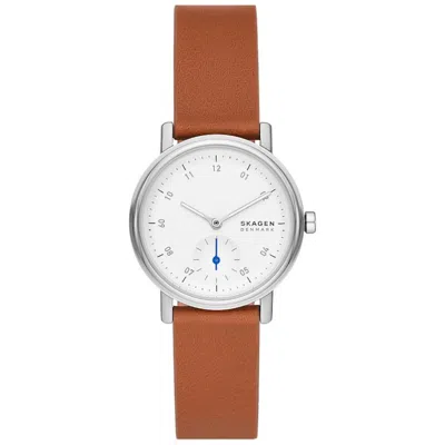 Skagen Women's Kuppel Lille White Dial Watch In White