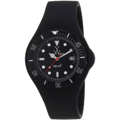 Toy Watch Men's Jelly Black Dial Watch In Black