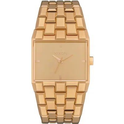 Nixon Women's Gold Dial Watch