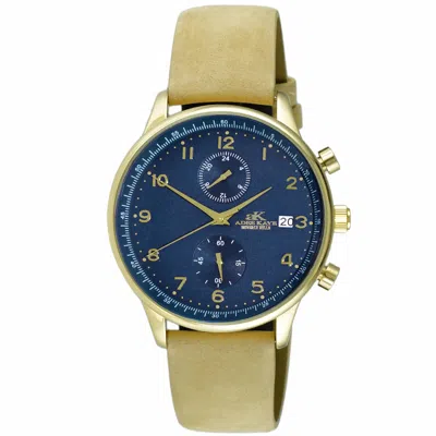 Adee Kaye Men's Maze Black Dial Watch In Multi