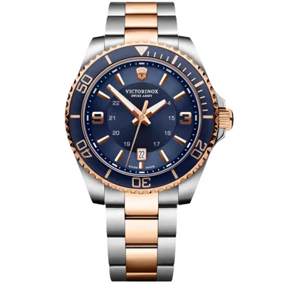 Victorinox Men's Maverick Large Blue Dial Watch In Multi