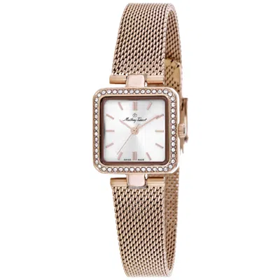 Mathey-tissot Women's Fleury Xiv Silver Dial Watch In Silver