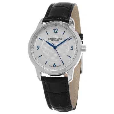 Stuhrling Men's Symphony Silver Dial Watch In Silver