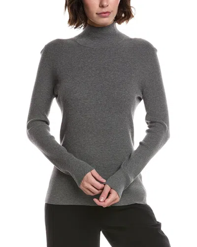 Michael Kors Collection Turtleneck Sweater In Gray