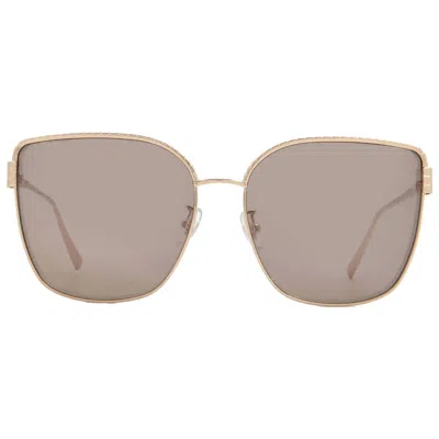 Chopard Brown Butterfly Ladies Sunglasses Schg67m 300x 63 In Gray