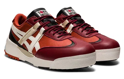 Onitsuka Tiger Delegation Ex 'wine Red White' In Burgundy
