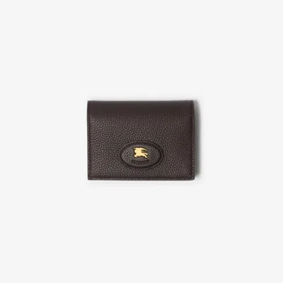 Burberry Bloomsbury Folding Card Case In Brown