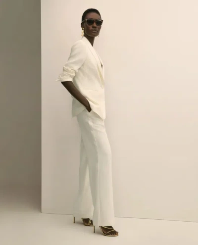 Brooks Brothers Crepe Tuxedo Pants In Neutral
