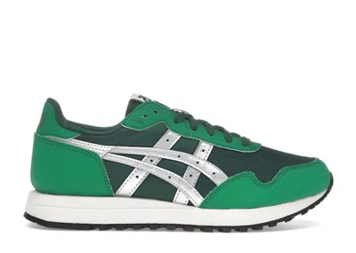 Pre-owned Asics Tiger Runner Ii (women's) Sneakers In Grove/pure Silver