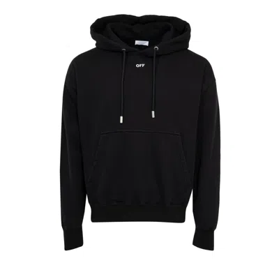 Pre-owned Off-white Arrow Embroidered Skate Hoodie 'black/white' | Men's Size S