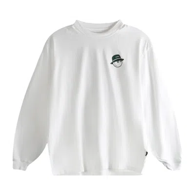 Pre-owned Malbon Gorse Cooper Tee 'white' | Men's Size L