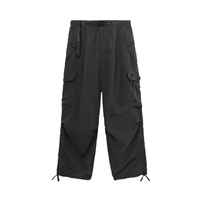 Pre-owned And Wander Oversized Cargo Pants 'charcoal' | Grey | Men's Size L In Gray