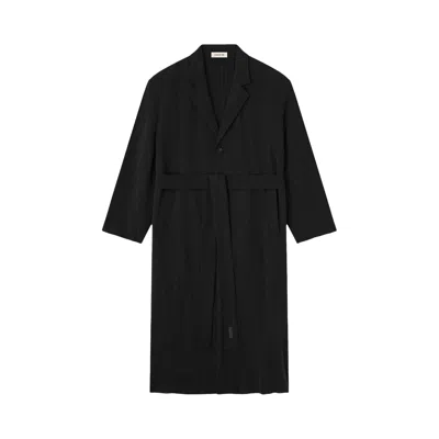 Pre-owned Fear Of God Classic Unlined Overcoat 'black' | Men's Size L