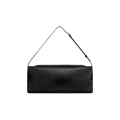Pre-owned Courrèges Cuff Naplack Clutch 'black' | Women's Size Onesize