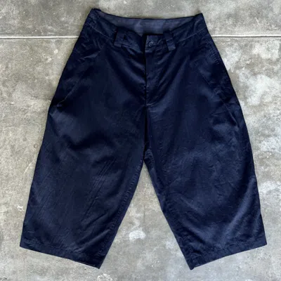 Pre-owned Yohji Yamamoto Yyph Wide Leg Baggy Balloon Pants In Black