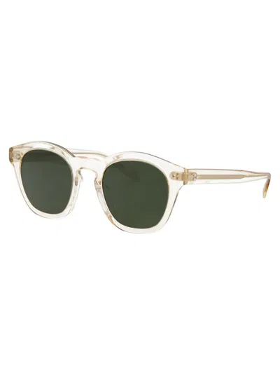 Oliver Peoples Sunglasses In Green