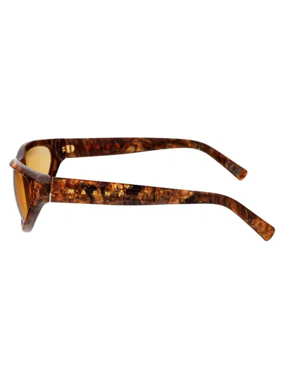 Marni Sunglasses In Brown