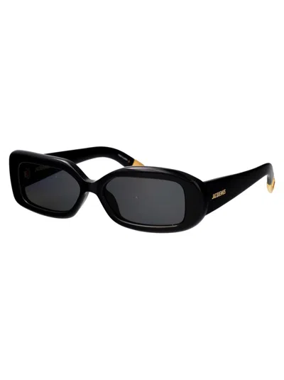 Jacquemus Sunglasses In Black