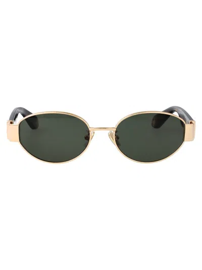 Roberto Cavalli Sunglasses In Green