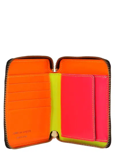 Comme Des Garçons 'super Fluo' Wallet In Green