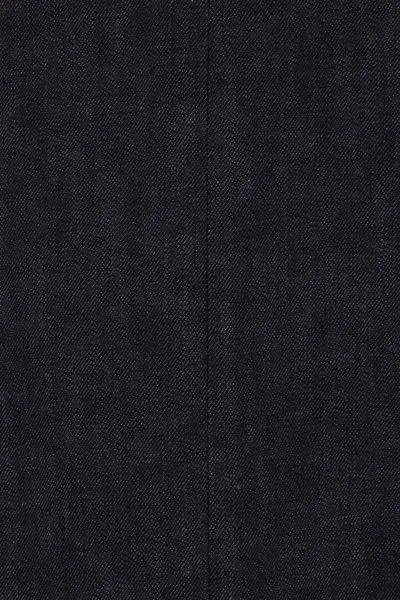 Self-portrait Denim Bandeau Midi Dress In Blue